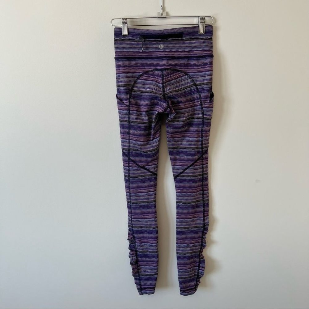 Lululemon Speed Tight IV Leggings Space Dye Twist Ultra Violet - Picture 10 of 16